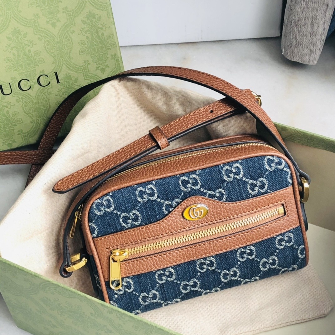 Gucci Demin Handbags-17*